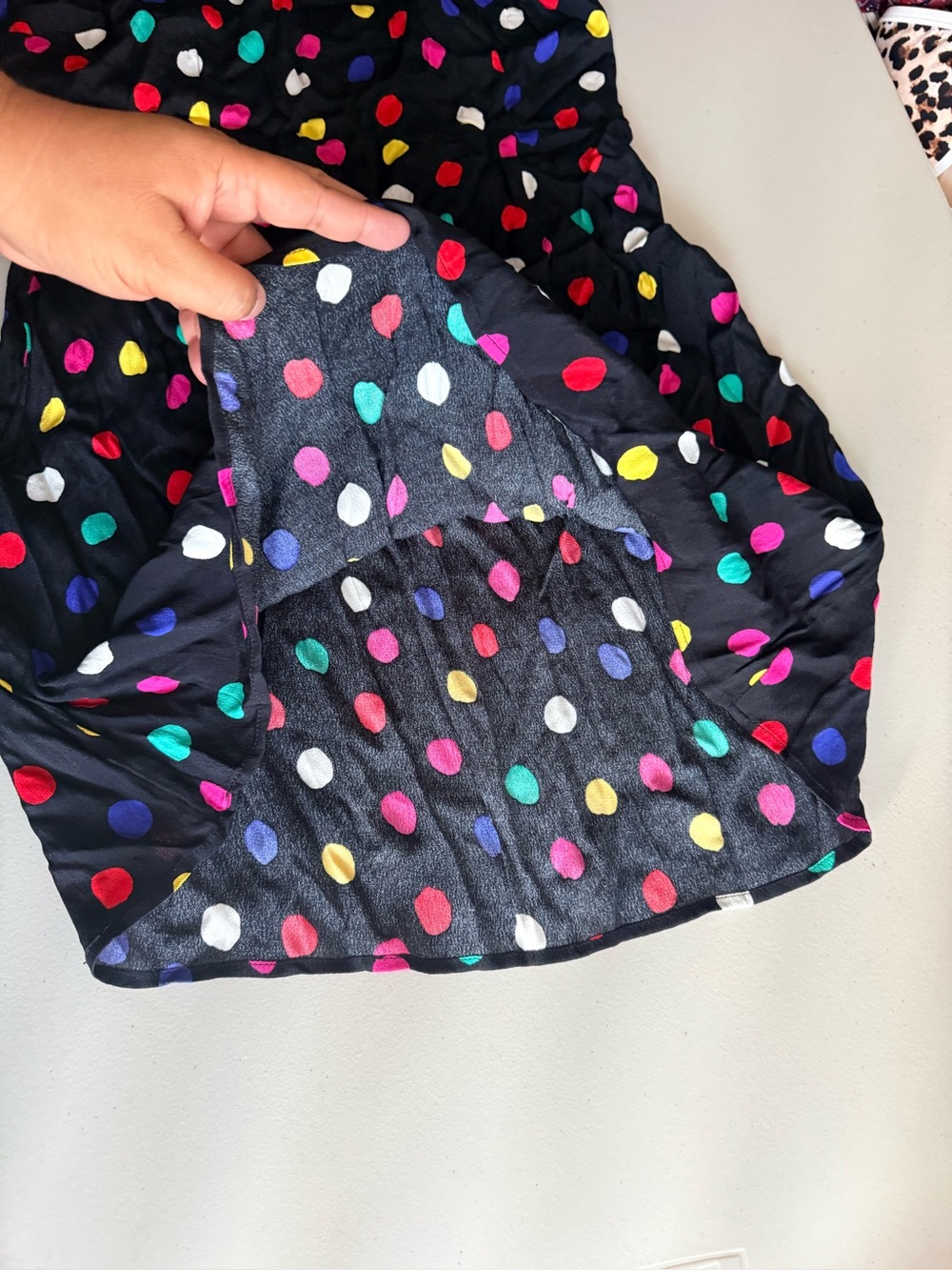 RIXO for Target Black Polka Dot Sleeveless Halter Dress .
Size L - Picture 11 of 13